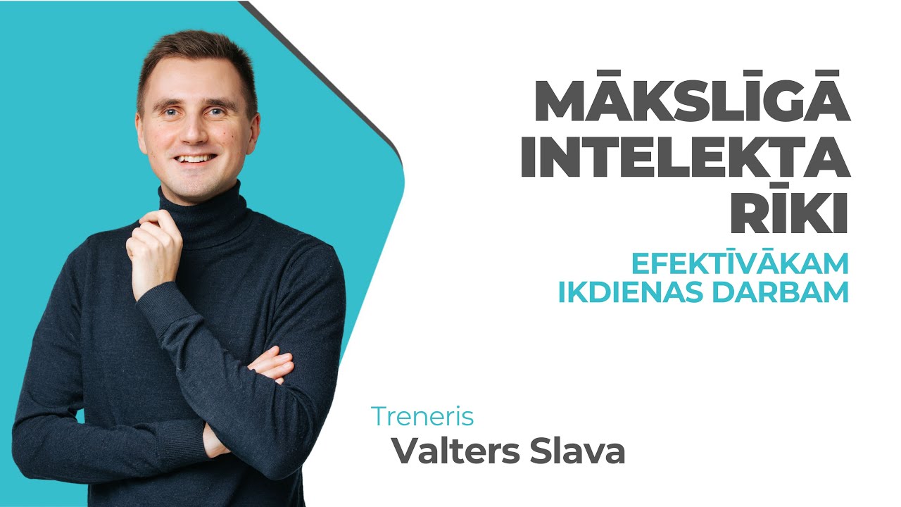 Mākslīgā intelekta rīku lietošana efektīvākam darbiniekam