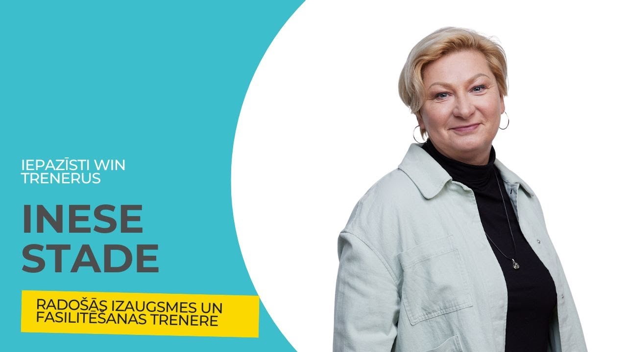 WIN partners radošās izaugsmes un fasilitēšanas trenere Inese Stade