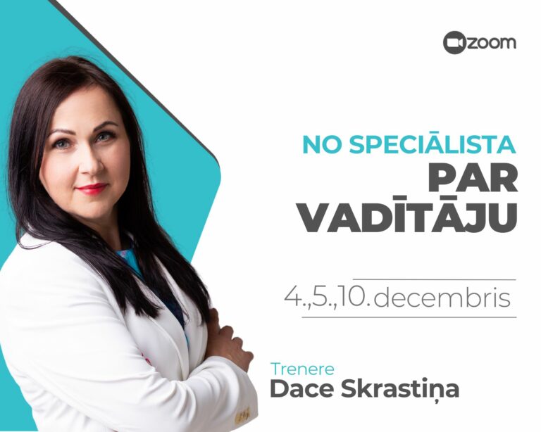 No speciālista par vadītāju